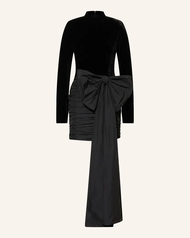 ROTATE Birger Christensen Cocktailkleid schwarz Schwarz