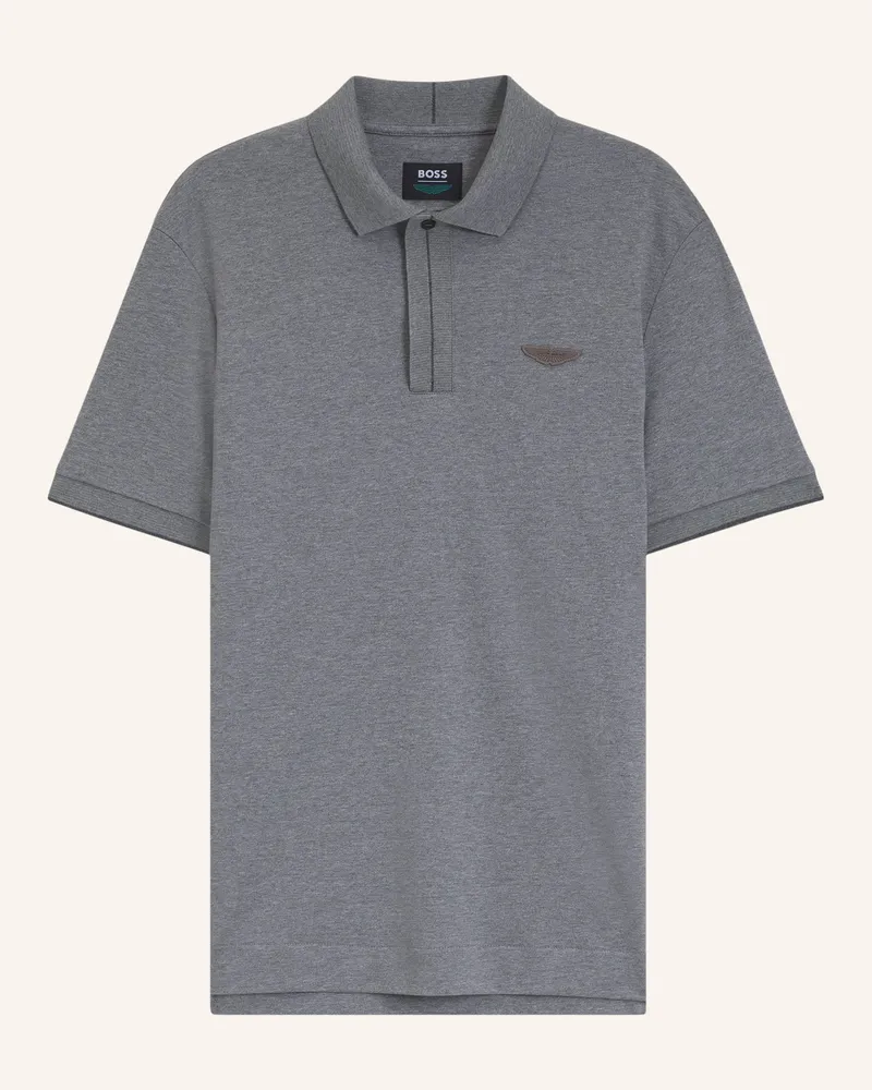 HUGO BOSS Polo C-Parlay 80_Am Regular Fit grau Grau