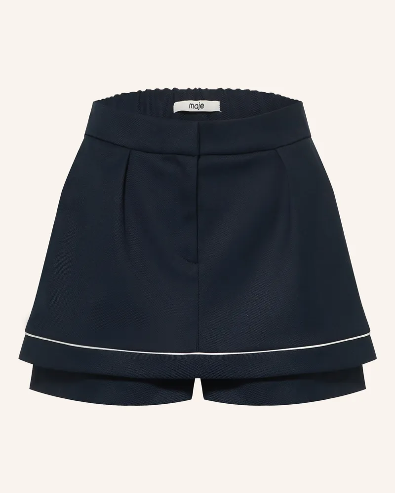 Maje Shorts blau Dunkelblau