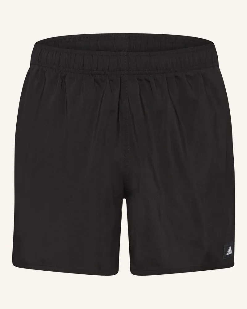 adidas Badeshorts Solid Clx schwarz Schwarz