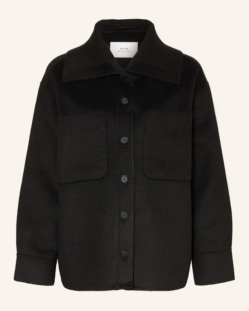 OPUS Jacke Josia schwarz Schwarz