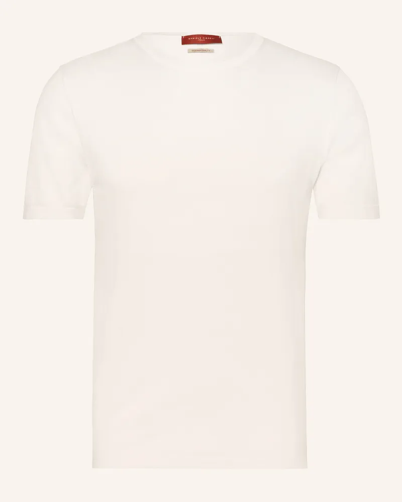 Daniele Fiesoli Strickshirt weiss Ecru