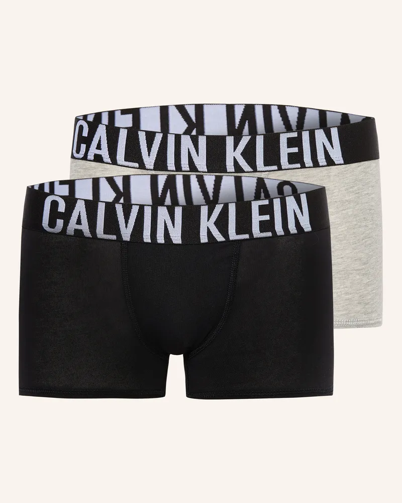 Calvin Klein 2er-Pack Boxershorts Intense Power schwarz Schwarz