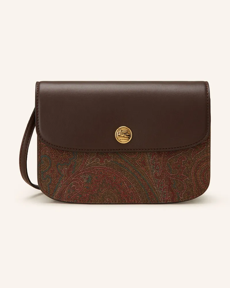 Etro Umhängetasche Dunkelbraun