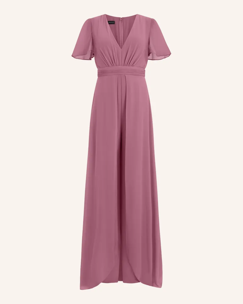 Apart Jumpsuit Mit Volants rosa Rosé