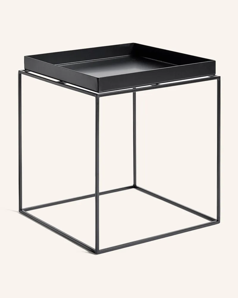 Hay Beistelltisch TRAY Schwarz