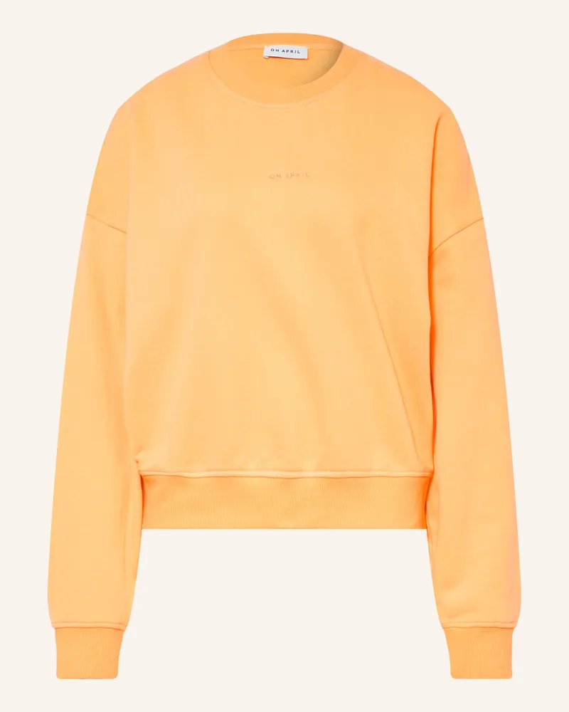 OH APRIL Sweatshirt Soft Life orange Orange