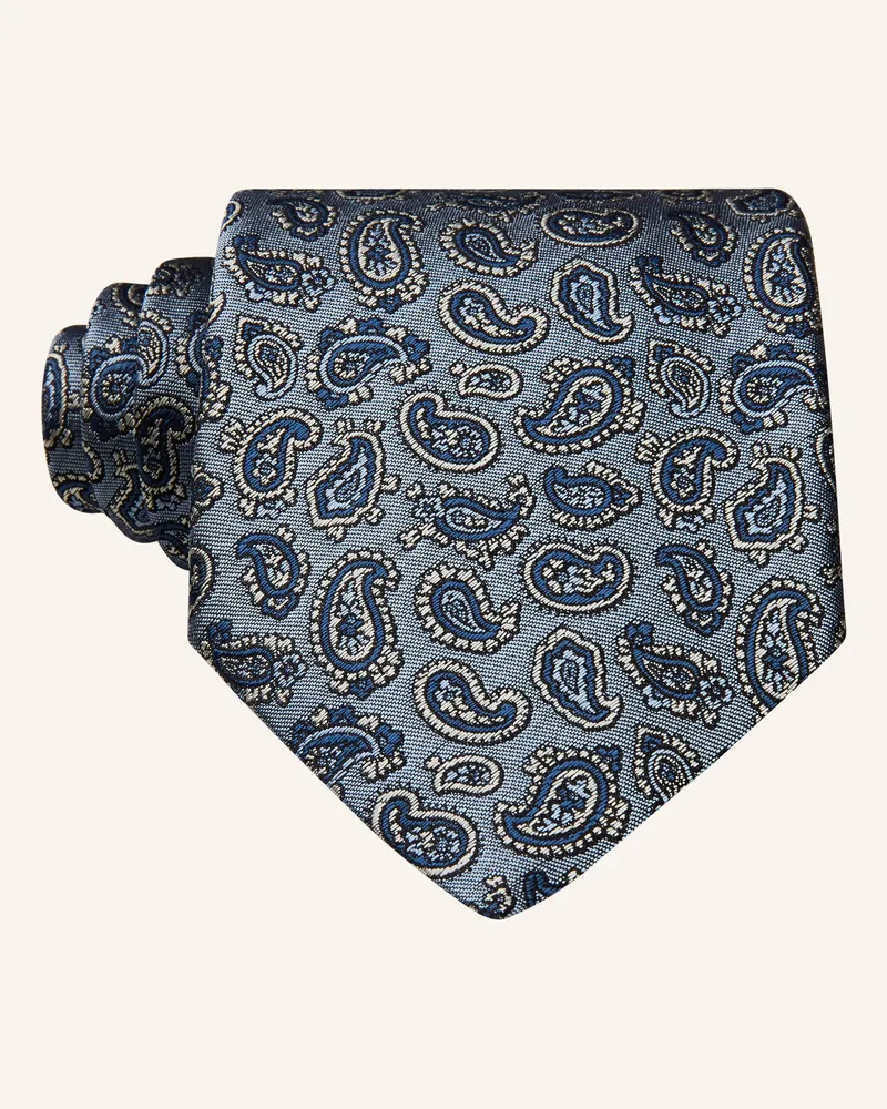 Etro Krawatte blau Hellblau