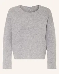 Mrs & HUGS Pullover mit Cashmere Grau