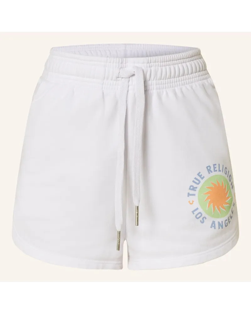 True Religion Sweatshorts Weiss