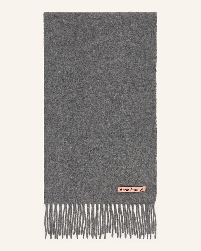 Acne Studios Schal Grau