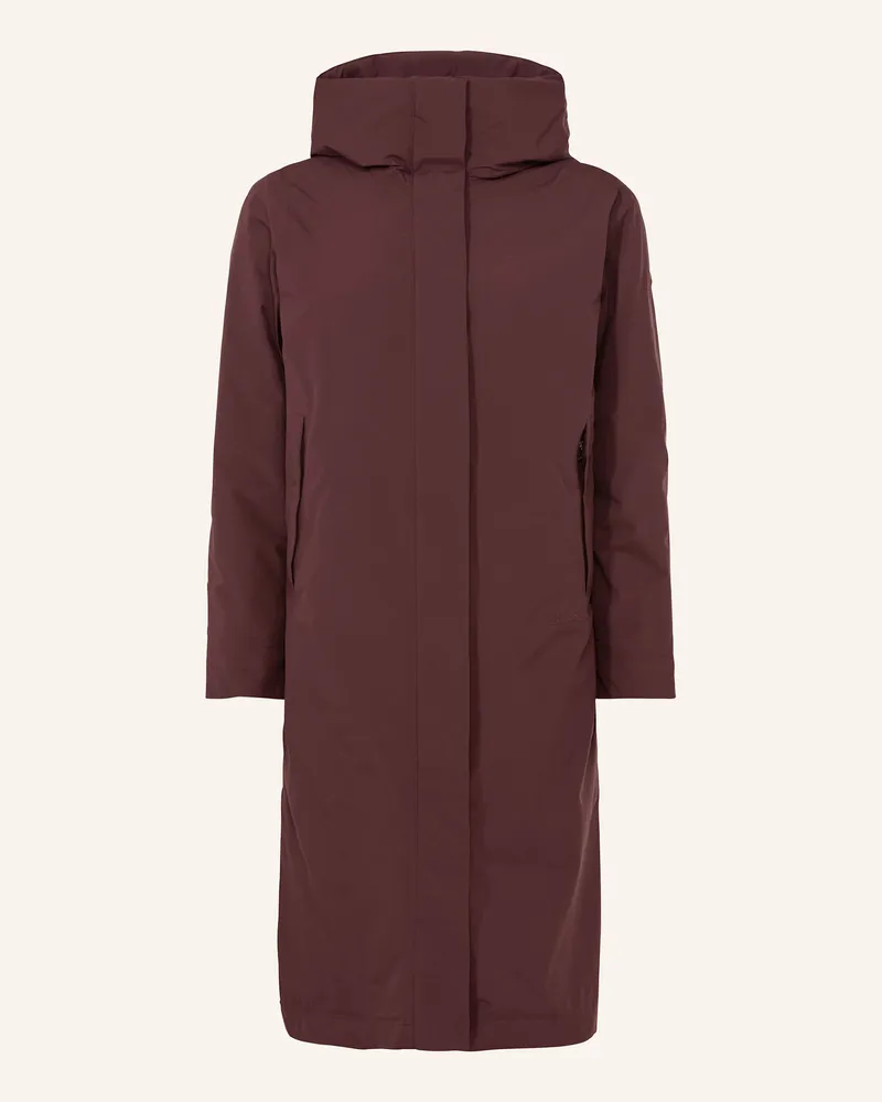 Vaude Mantel Coreway rot Beige