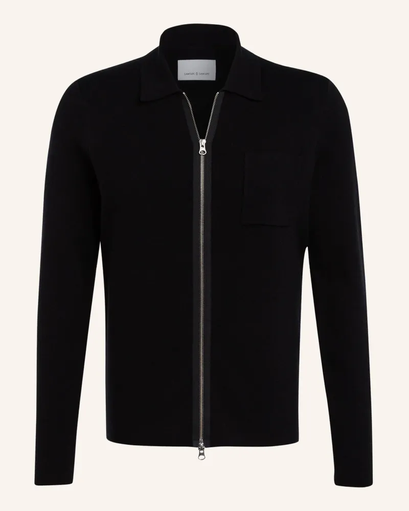 Samsøe & Samsøe Strickjacke Guna schwarz Schwarz