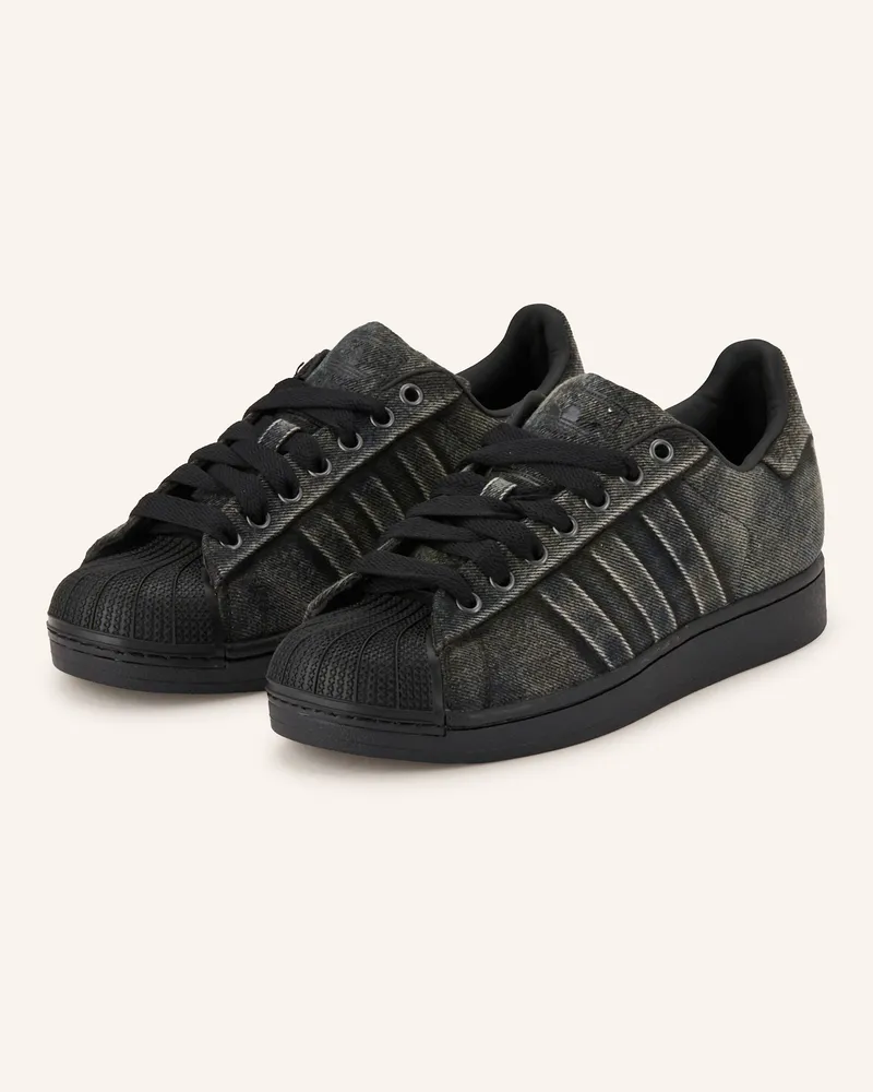 adidas Sneaker SUPERSTAR II PREM Schwarz