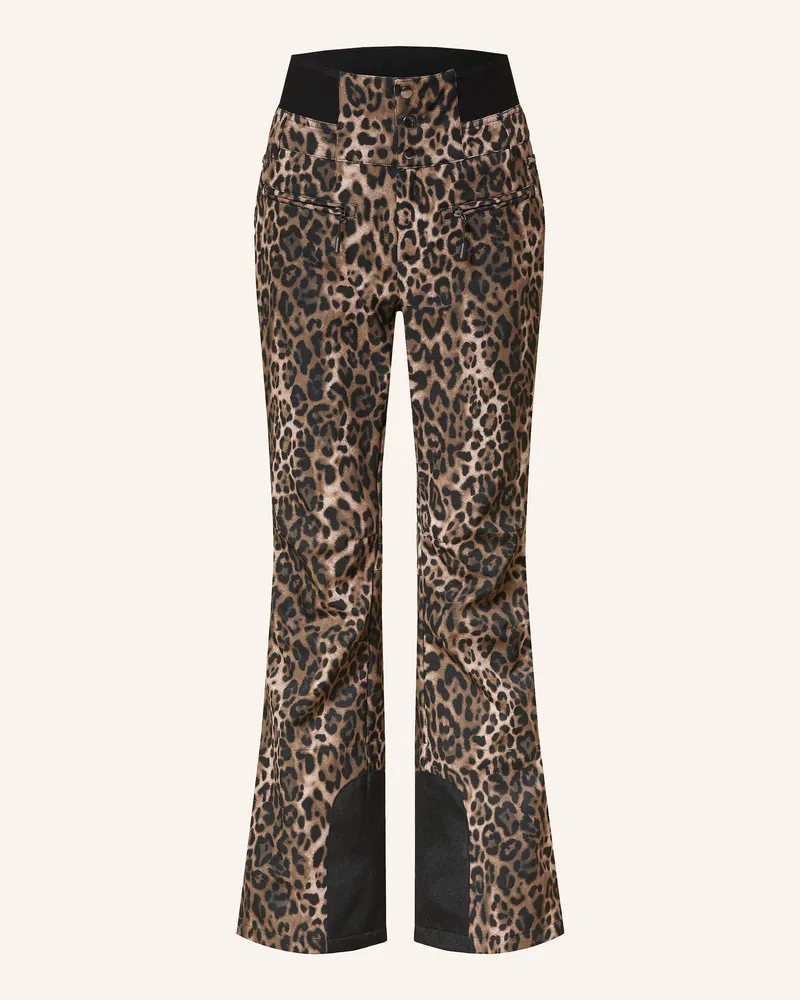 Mrs & HUGS Softshell-Skihose Braun