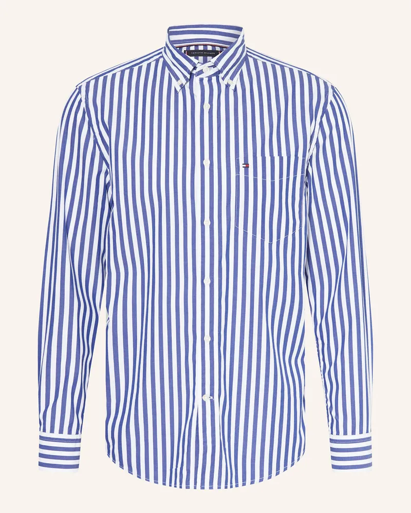 Tommy Hilfiger Hemd Regular Fit blau Dunkelblau