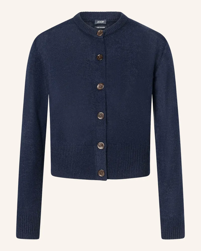 JOOP! Strickjacke Karina Aus Cashmere blau Dunkelblau