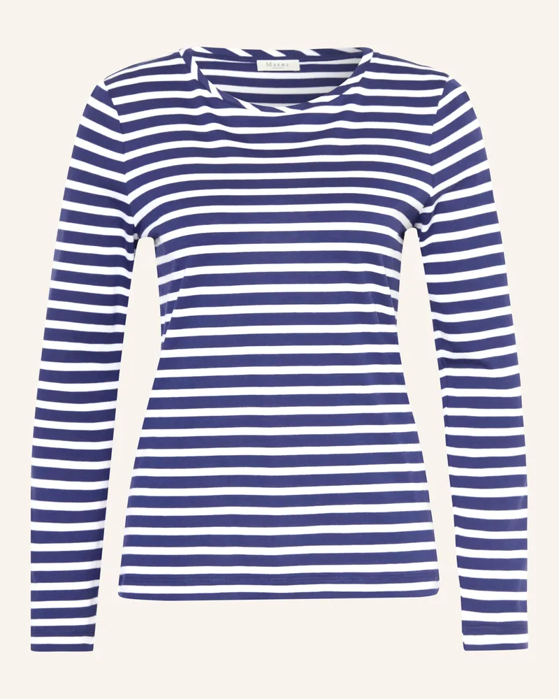 Maerz Longsleeve blau Dunkelblau