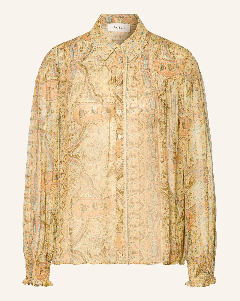ba&sh Hemdbluse Cleo gelb Hellgelb