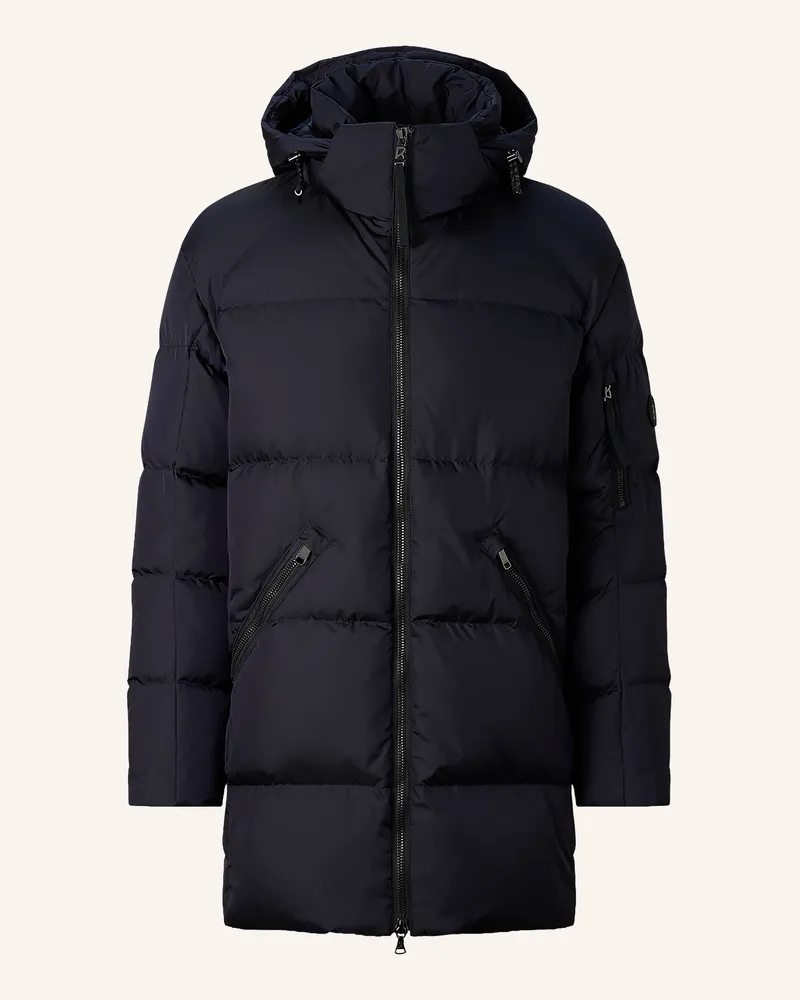 Bogner Daunenjacke Jones-d3 Mit Abnehmbarer Kapuze blau Dunkelblau