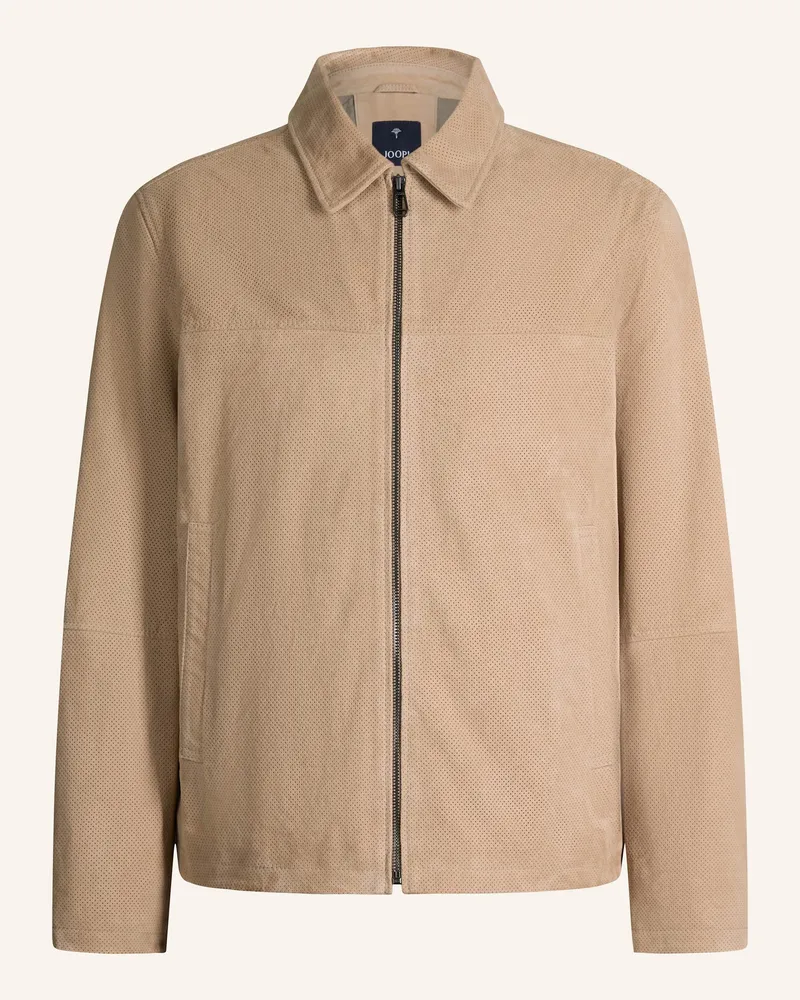 JOOP! Lederjacke beige Beige