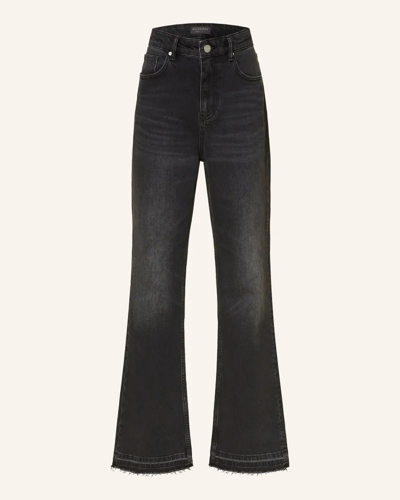 AllSaints Bootcut Jeans Fable schwarz 162