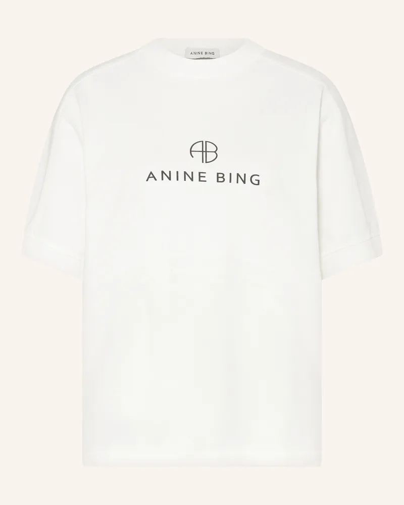 Anine Bing T-Shirt JAYLIN Weiss