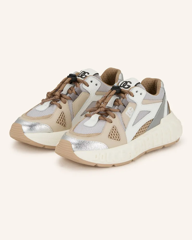 Dolce & Gabbana Sneaker beige Weiss