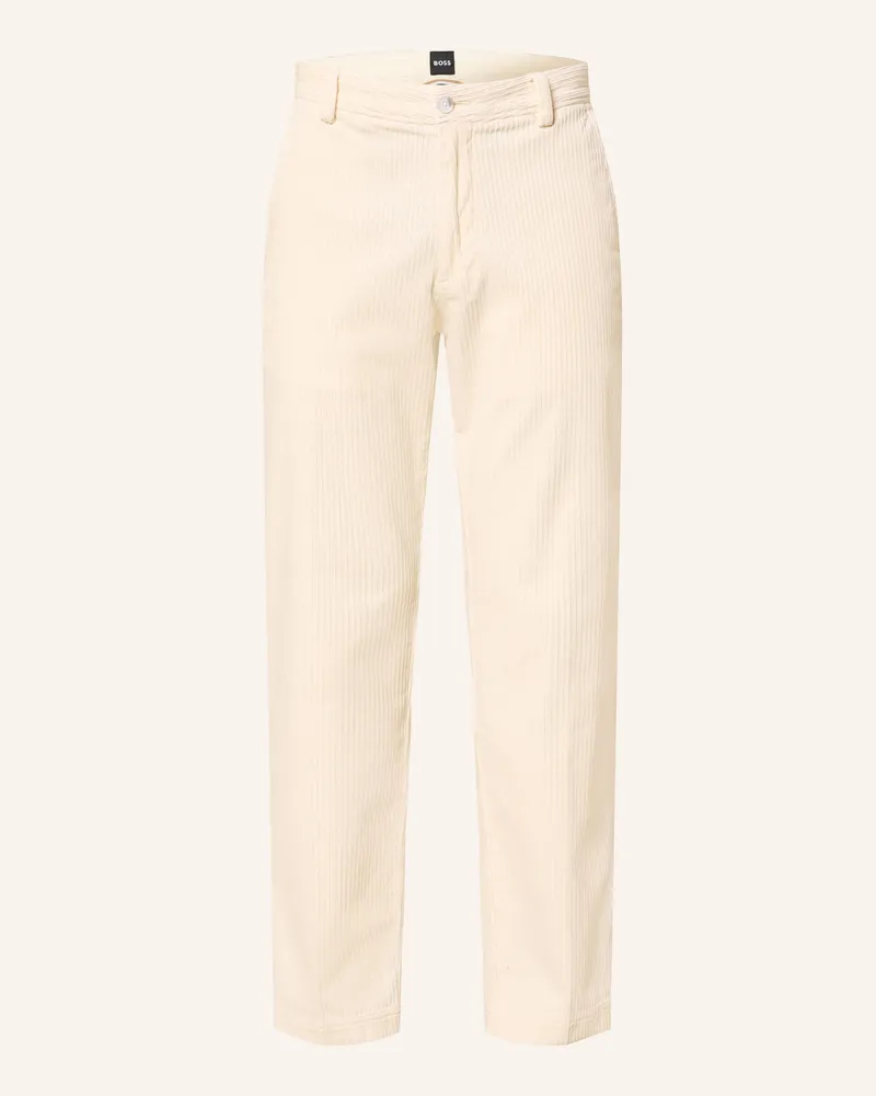 HUGO BOSS Cordchino KENT Regular Fit Creme