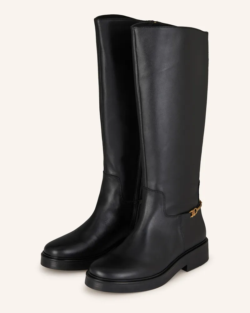 Tommy Hilfiger Stiefel Schwarz