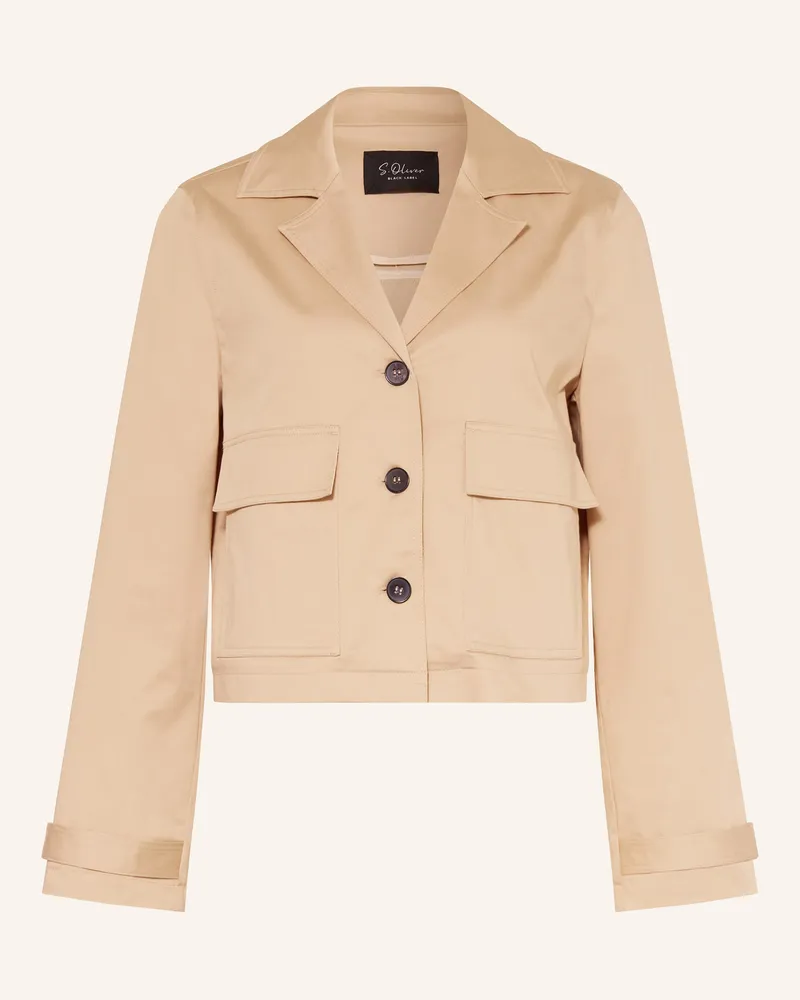 S.Oliver Kastenjacke braun Hellbraun