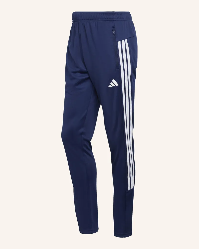 adidas Trainingshose Workout Essentials All-Set 3-Stripes blau Blau