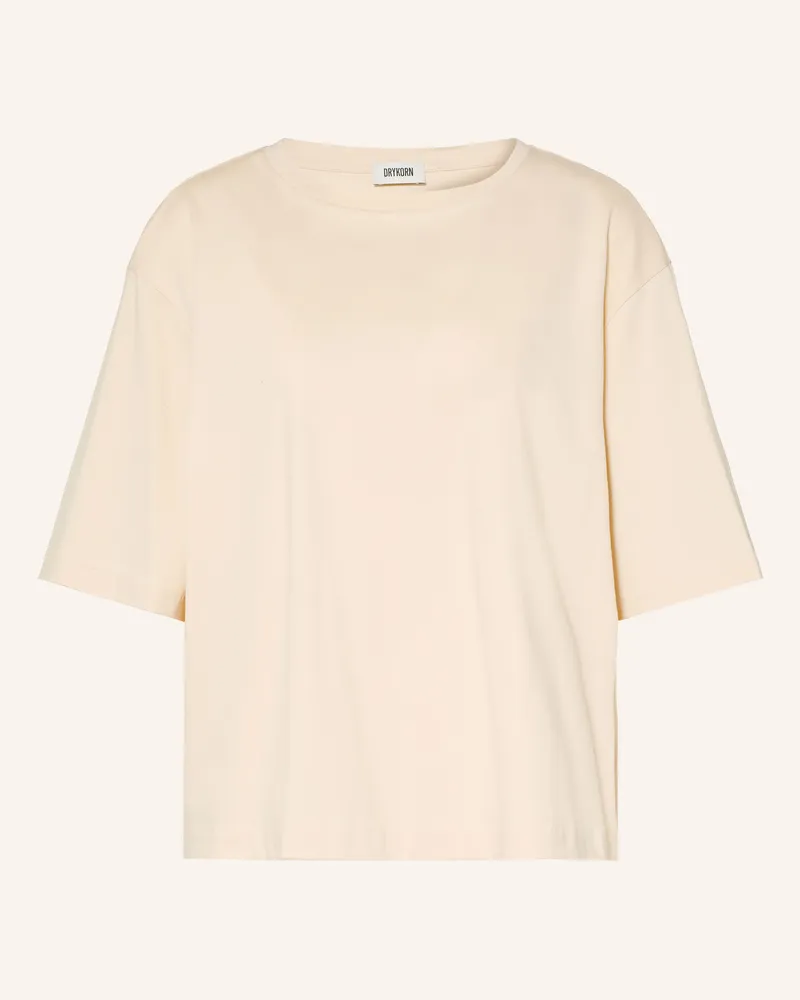Drykorn Oversized-Shirt Pinara beige Creme