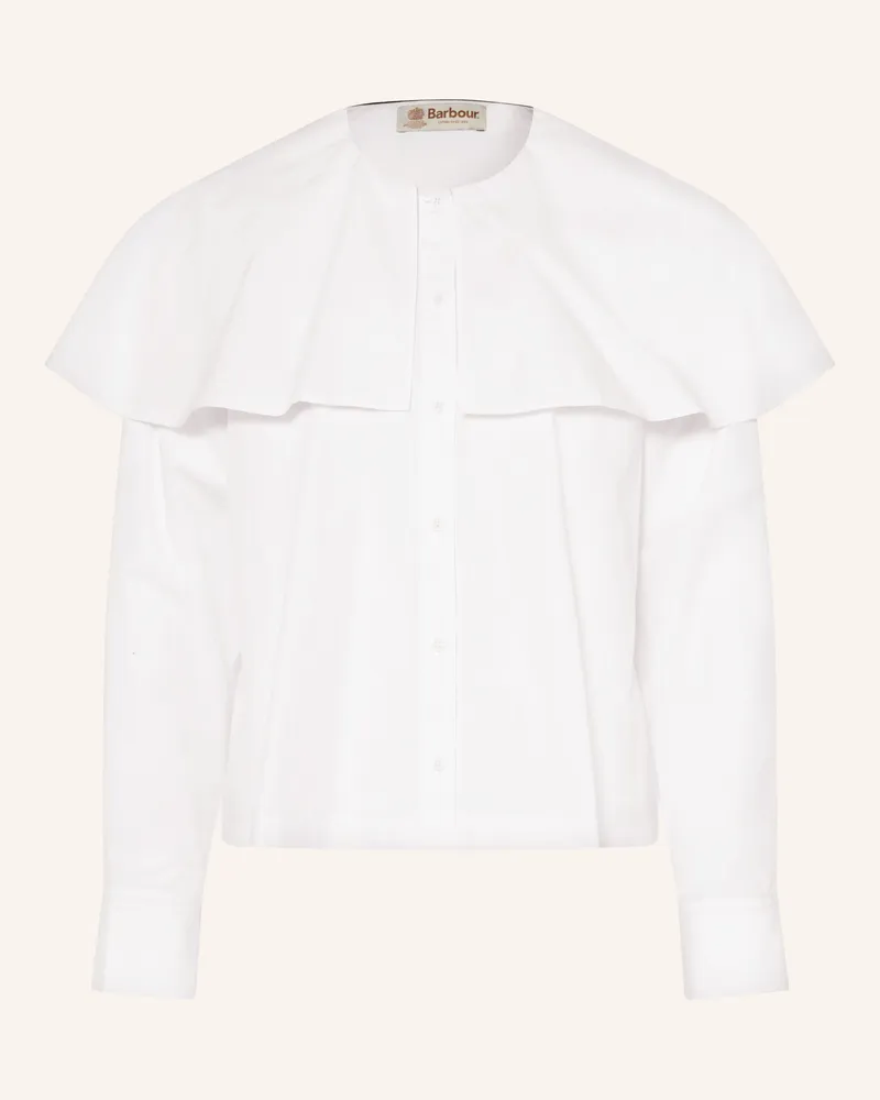 Barbour Bluse Willowmere weiss Weiss
