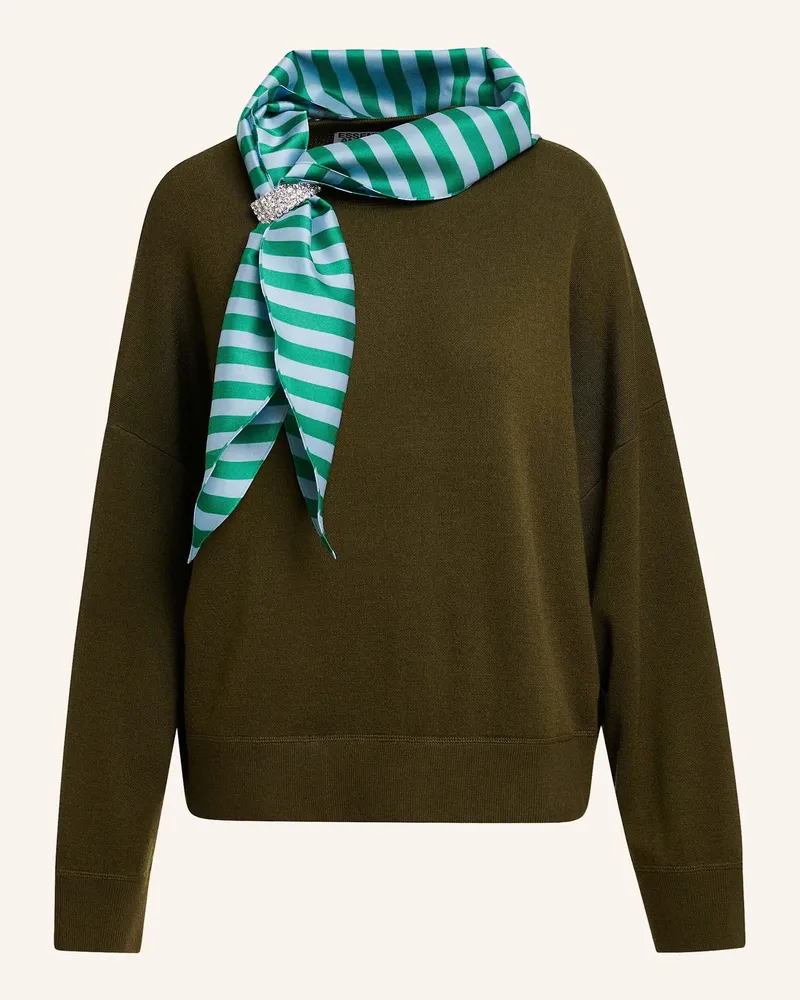 Essentiel Pullover Kurtis gruen Grün