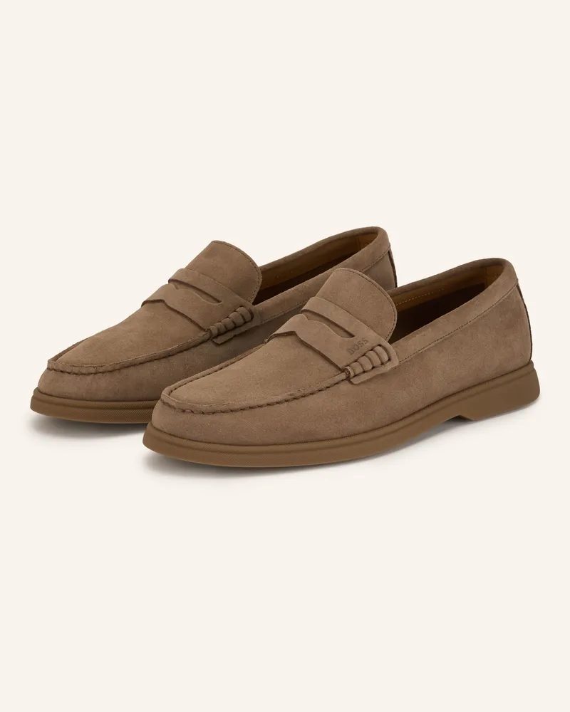 HUGO BOSS Penny-Loafer Sienne beige Beige
