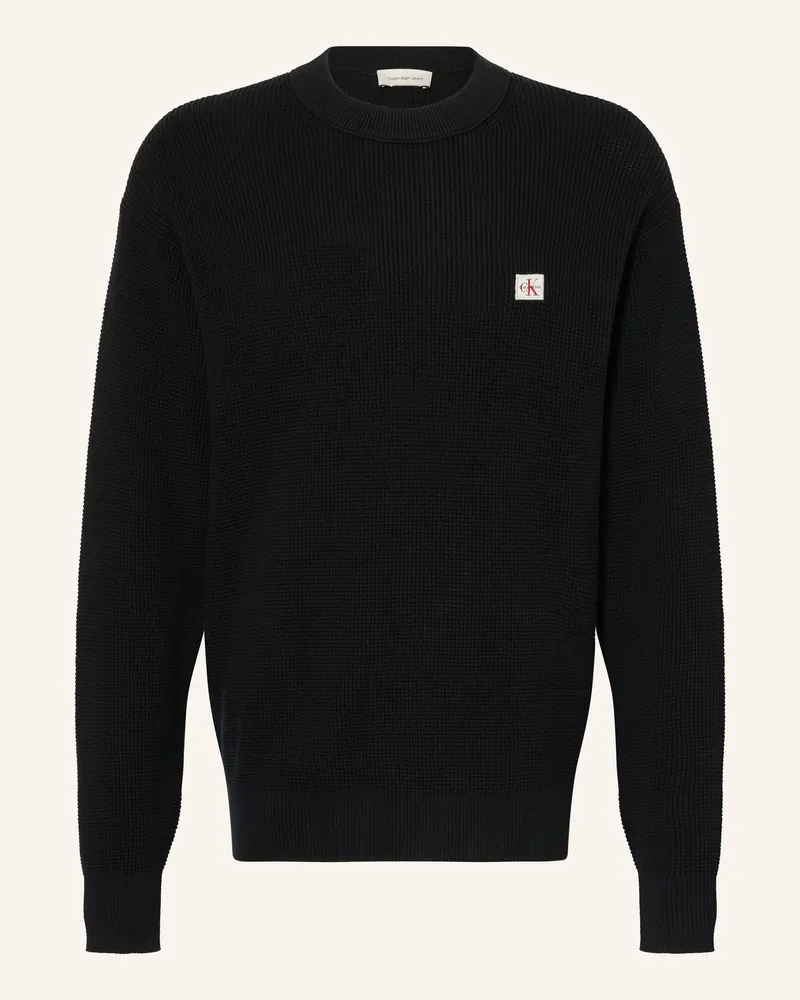 Calvin Klein Pullover schwarz Schwarz