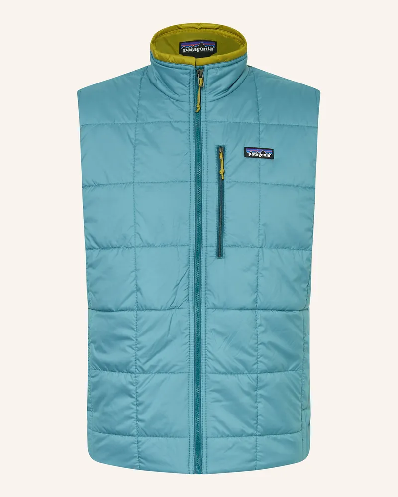 Patagonia Funktionsweste blau Petrol