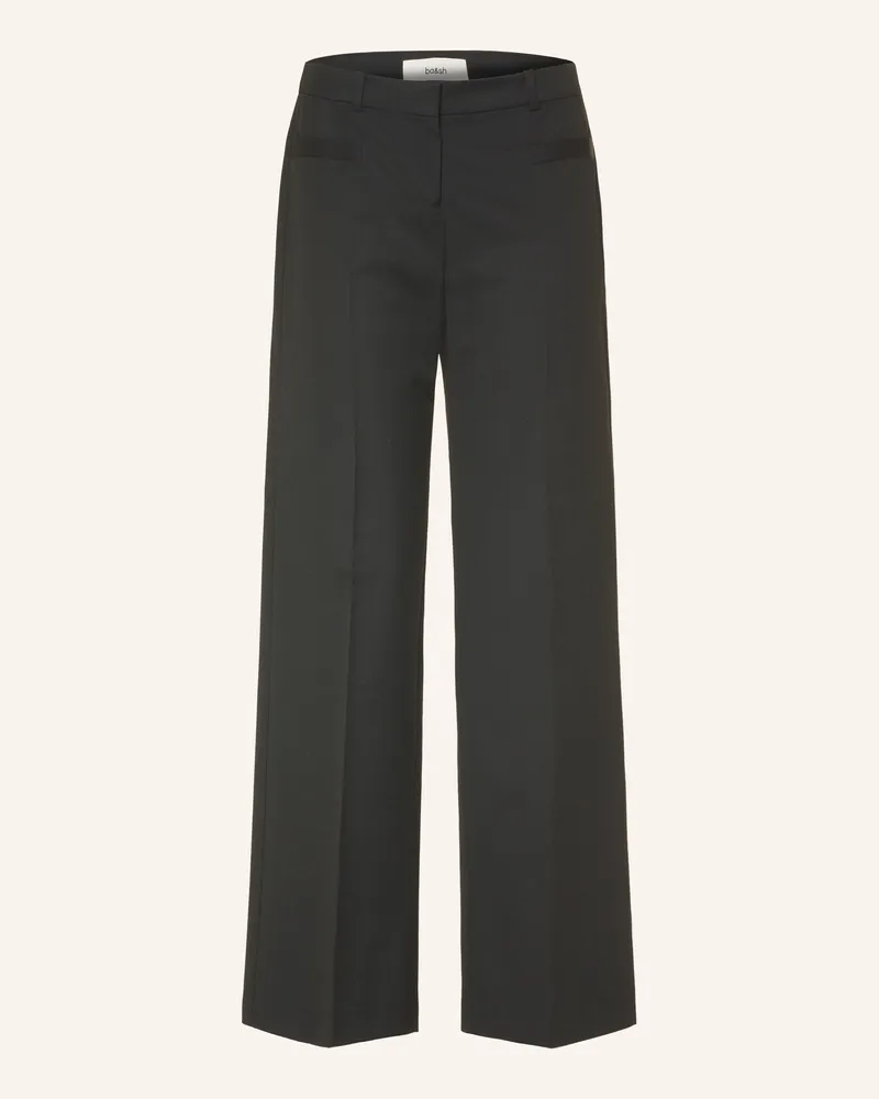 ba&sh Marlenehose Cistachio schwarz Schwarz