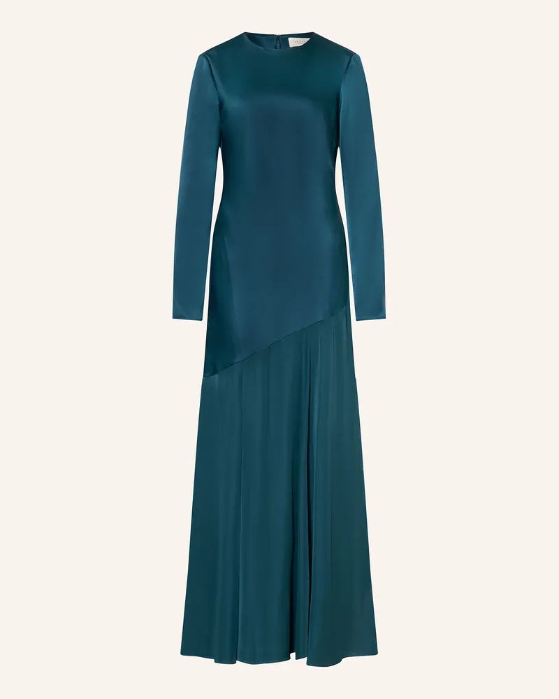 Ted Baker Kleid SHKYEL im Materialmix Petrol