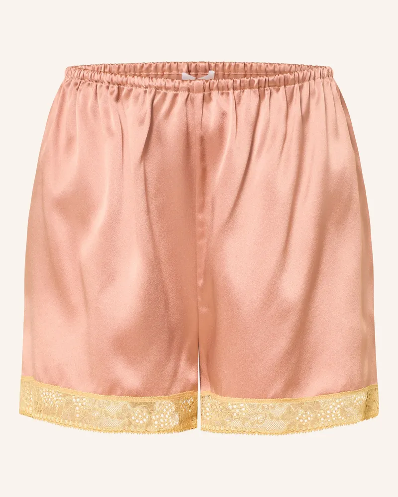 Eres Schlafshorts PRETTY aus Seide Rosé