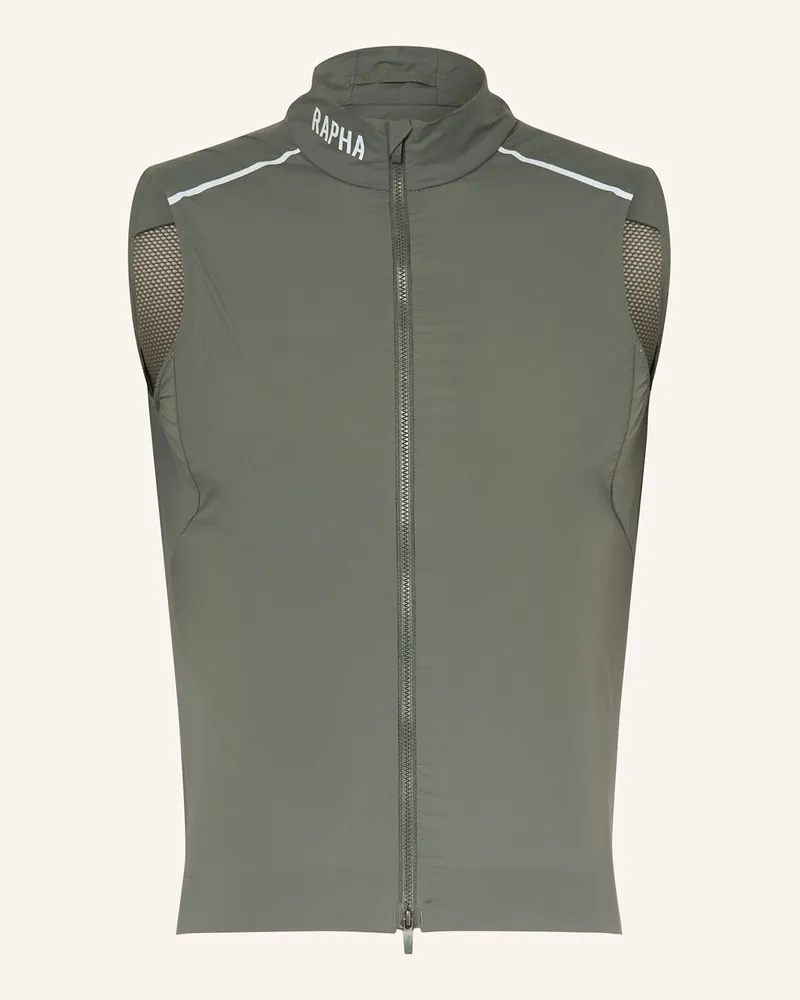 Rapha Radweste PRO TEAM GILET II Grün