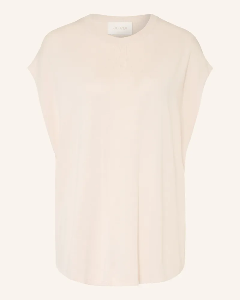 Juvia Strickshirt Mirell beige Ecru