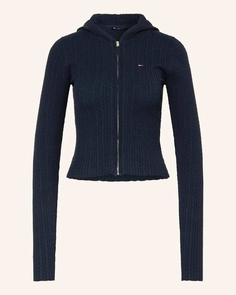Tommy Hilfiger Strickjacke Dunkelblau