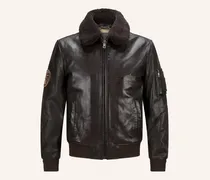 Lederjacke MSTOM