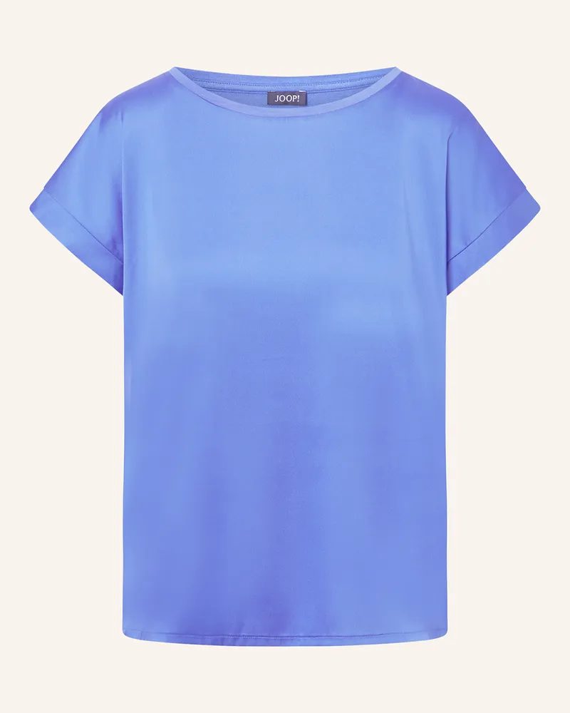 JOOP! Blusenshirt TAILA im Materialmix Blau