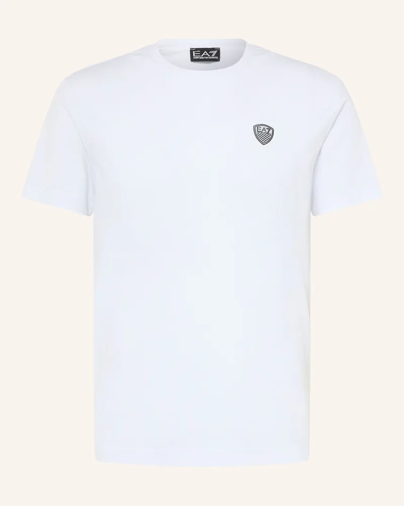 EA7 T-Shirt weiss Weiss