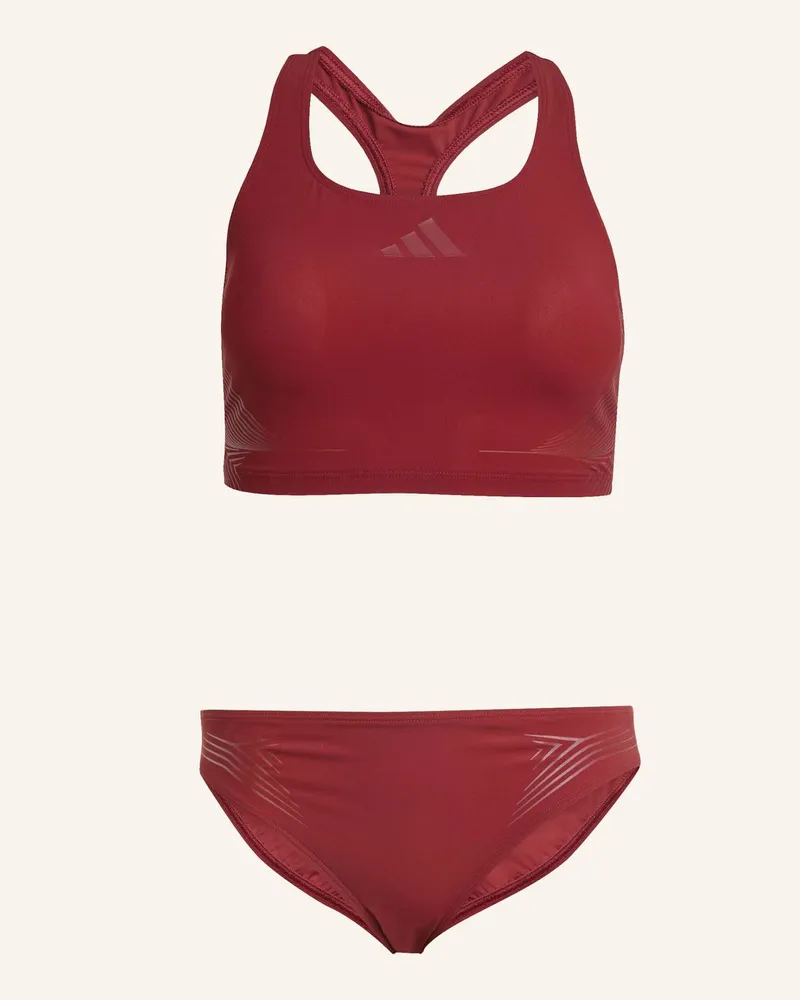 adidas Bustier-Bikini Lanelux rot Rot