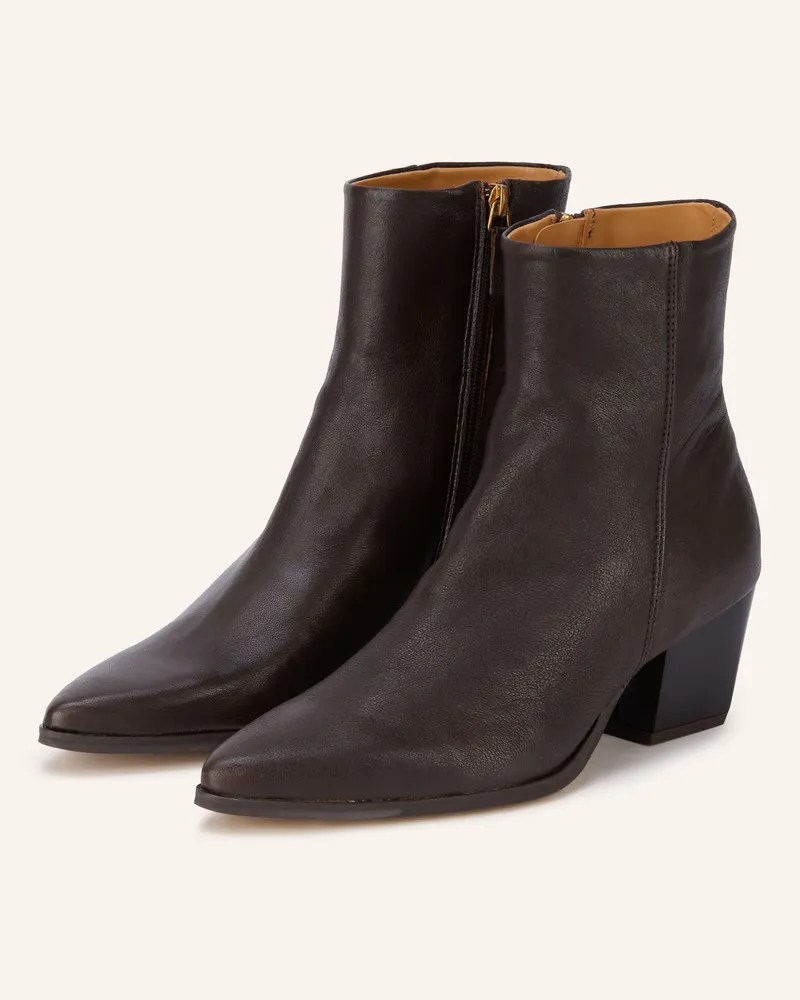 Mrs & HUGS Stiefeletten braun Dunkelbraun