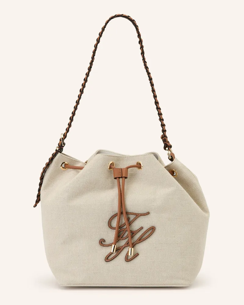 Tommy Hilfiger Beuteltasche Hellgrau